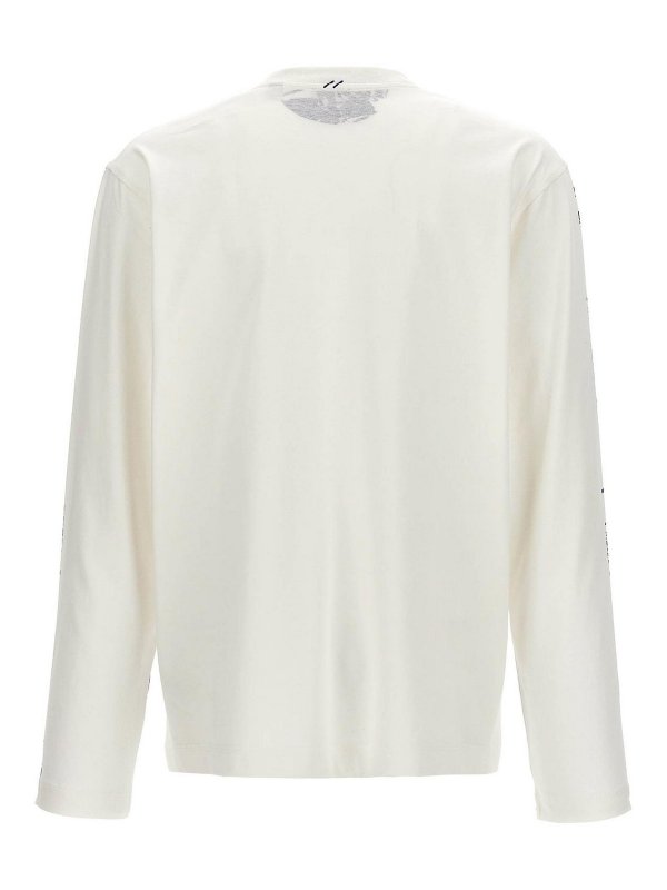 BURBERRY: T-shirts online - T-Shirt - Weiß