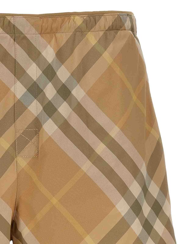 The Best Shops BURBERRY: Swim shorts & swimming trunks - Check swimming trunks