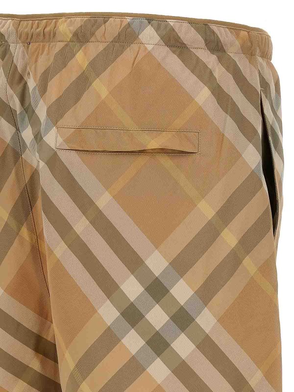 Check swimming trunks shop online: BURBERRY