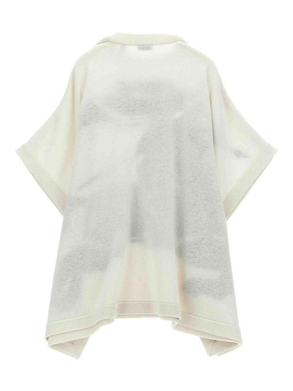 BURBERRY: ケープ＆ポンチョ online - ケープ/ポンチョ - 白