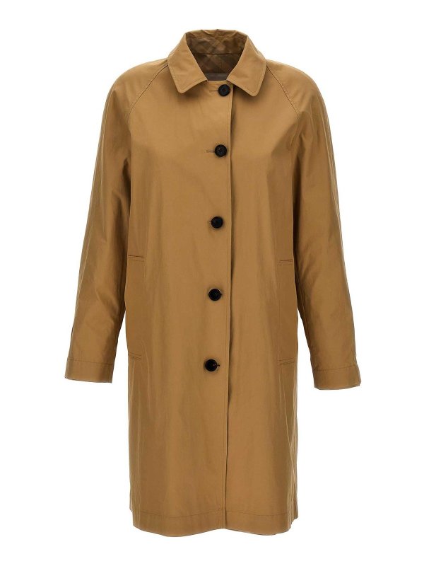BURBERRY: Kurze Mäntel online - Kurzer Mantel - Beige
