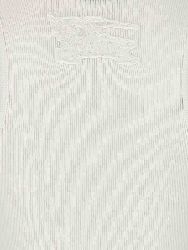 Top - Blanco shop online: BURBERRY