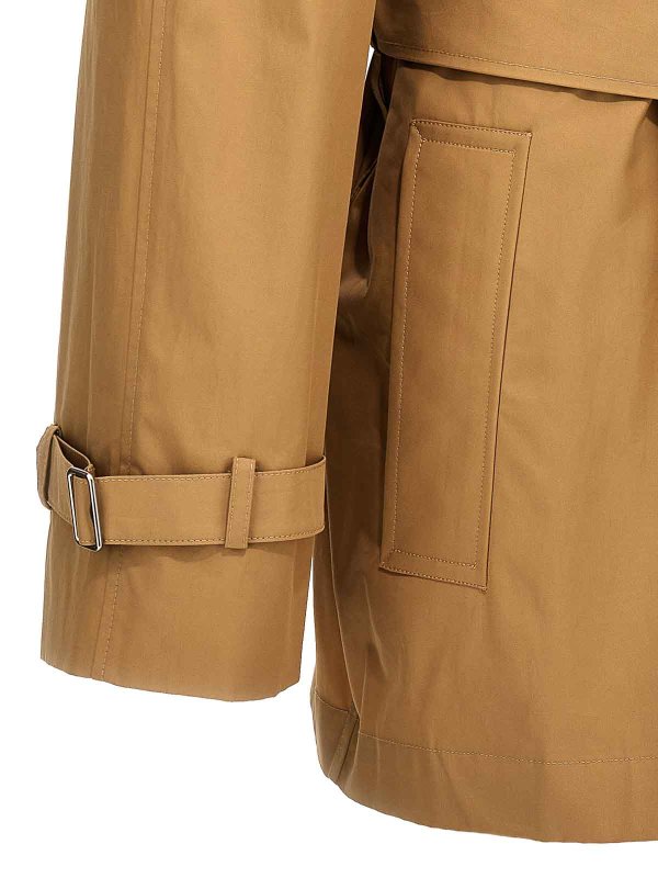 BURBERRY buy online Double-Breasted Short Trench Coat