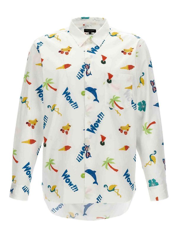 COMME DES GARCONS: シャツ - シャツ - 白