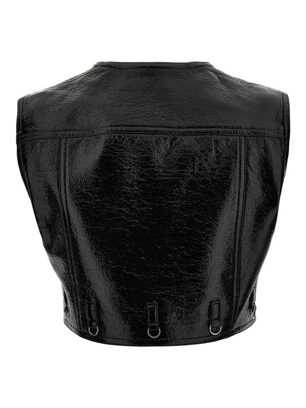 Courreges: Chalecos online - Chaleco - Negro