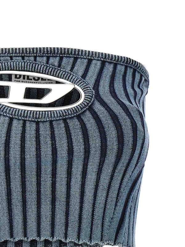 The Best Shops DIESEL: Tops und Tank Tops - Top - Hellblau