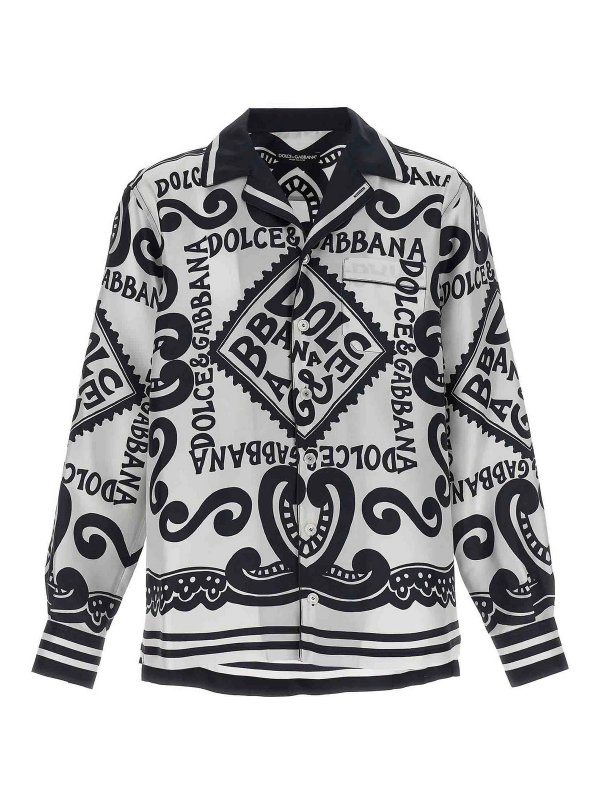 DOLCE & GABBANA: camicie - Camicia Marina