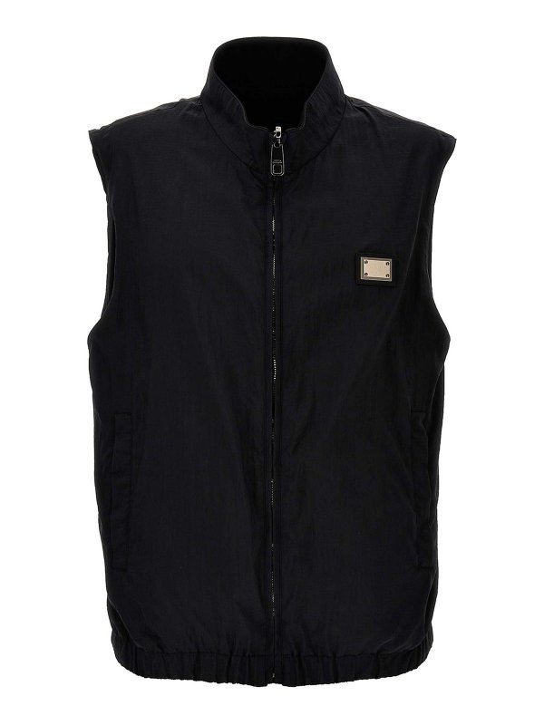DOLCE & GABBANA: Chalecos - Chaleco - Negro
