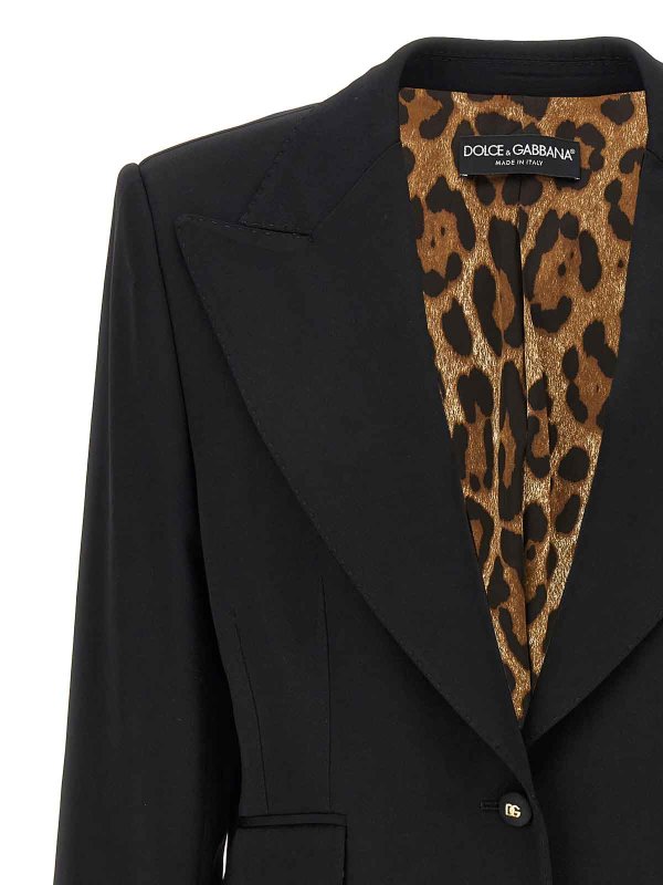 The Best Shops DOLCE & GABBANA: Blazer - Blazer - Schwarz