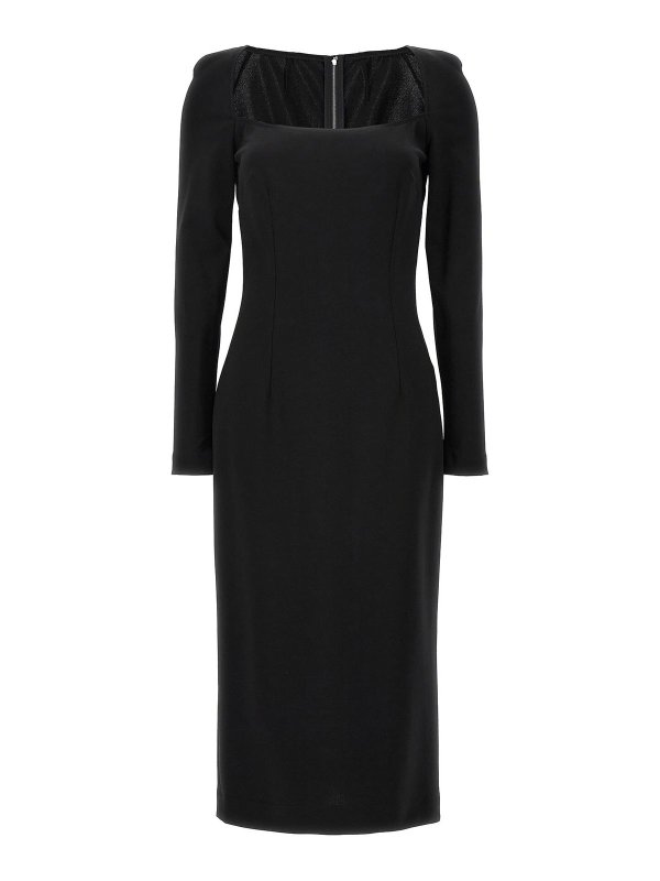 DOLCE & GABBANA: knee length dresses - Milan Stitch Dress
