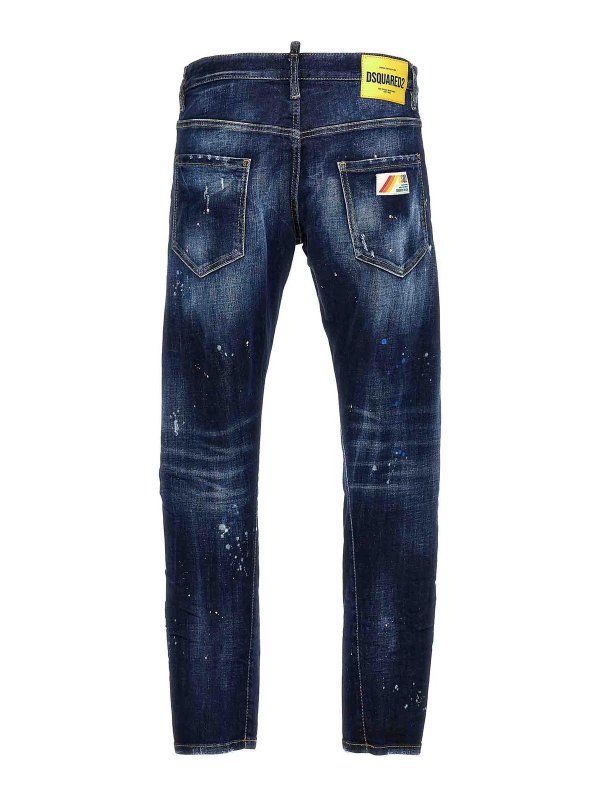 DSQUARED2: Jeans Rectos online - Vaqueros Rectos - Azul