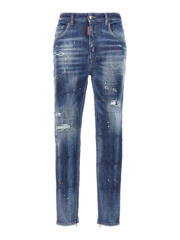 DSQUARED2: jeans dritti, a sigaretta - Jeans Twiggy