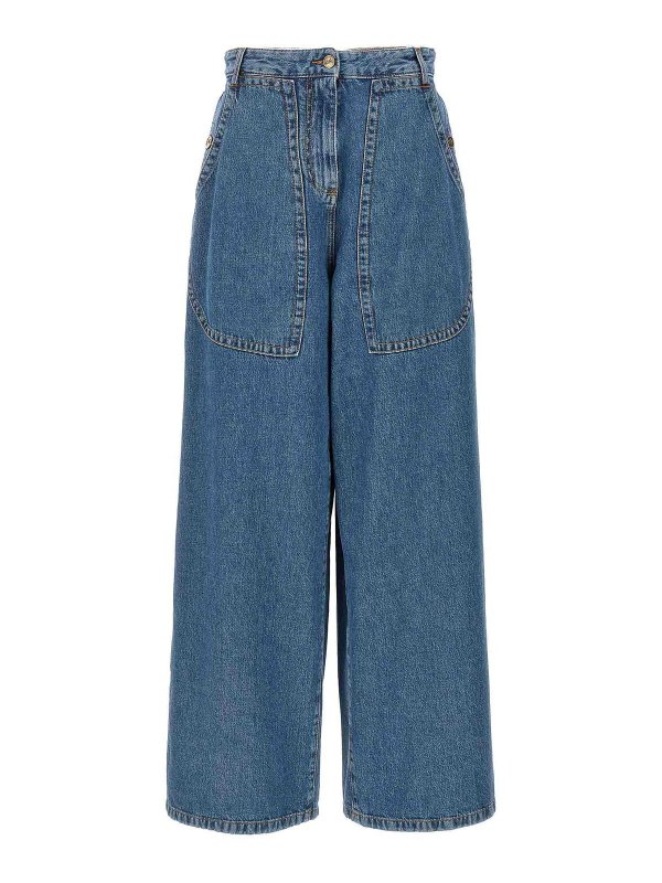ETRO: Straight Leg Jeans - Straight Leg Jeans - Blau