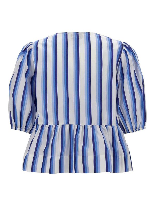 GANNI: ブラウス online - ブラウス - ライトブルー