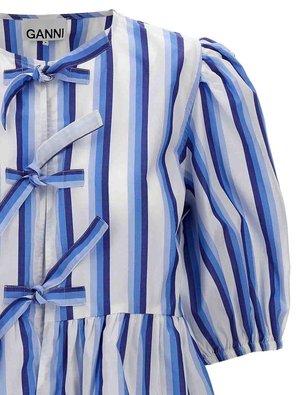 The Best Shops GANNI: ブラウス - ブラウス - ライトブルー