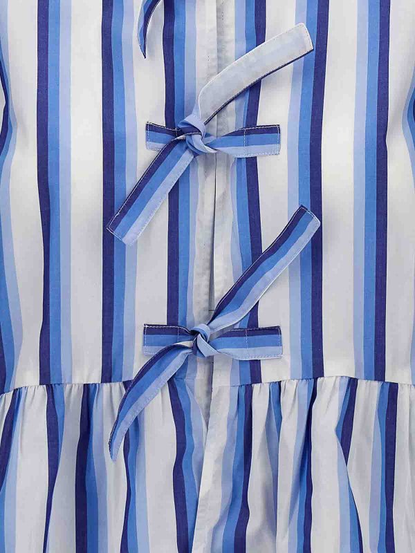 ブラウス - ライトブルー shop online: GANNI