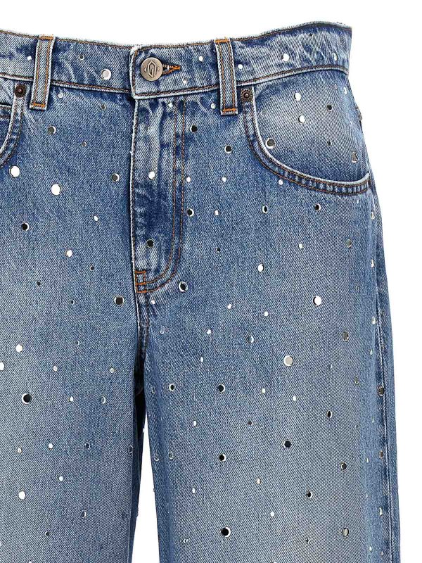 The Best Shops GIUSEPPE DI MORABITO: Jeans Rectos - Vaqueros Rectos - Azul