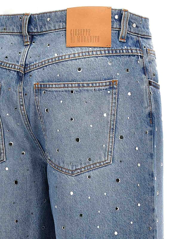 Vaqueros Rectos - Azul shop online: GIUSEPPE DI MORABITO