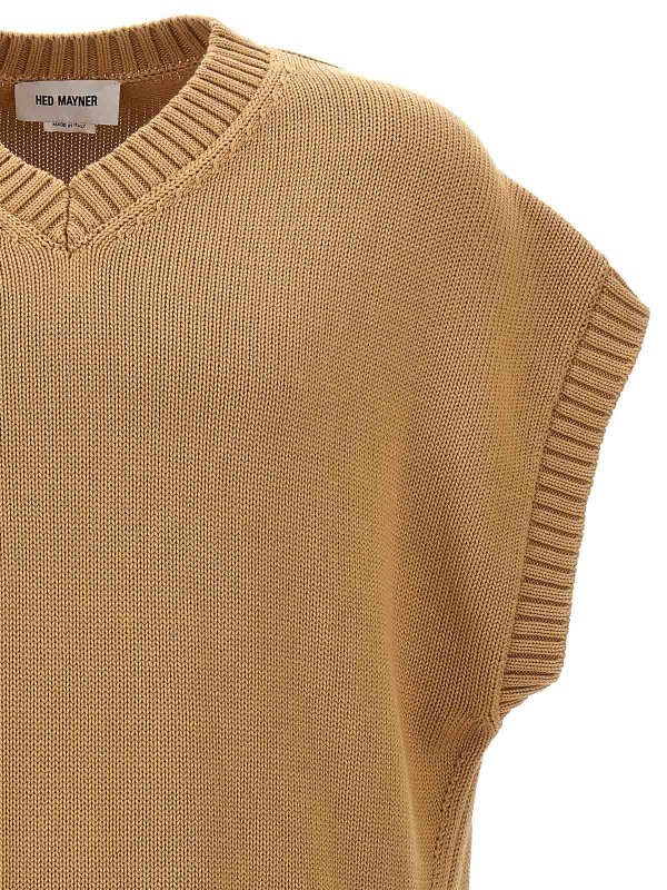 The Best Shops HED MAYNER: Chalecos - Chaleco - Beis