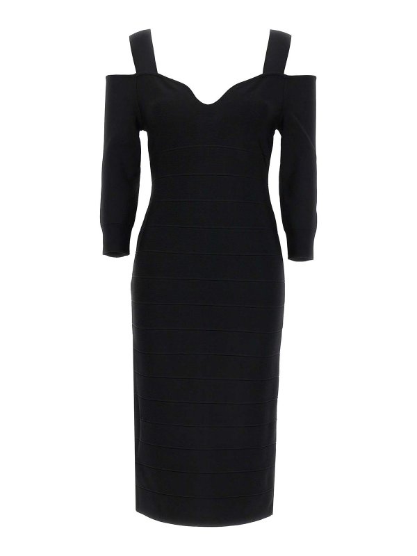 HERVE LEGER: knee length dresses - Dress
