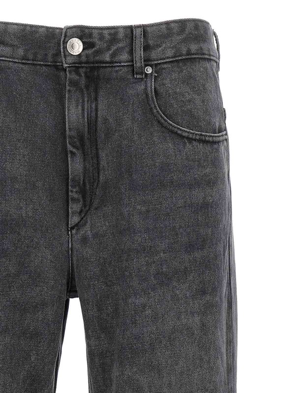 The Best Shops ISABEL MARANT: Jeans à jambe droite - Jean Droit - Gris