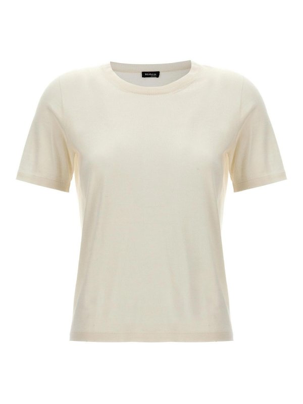 KITON: Camisetas - Camiseta - Blanco