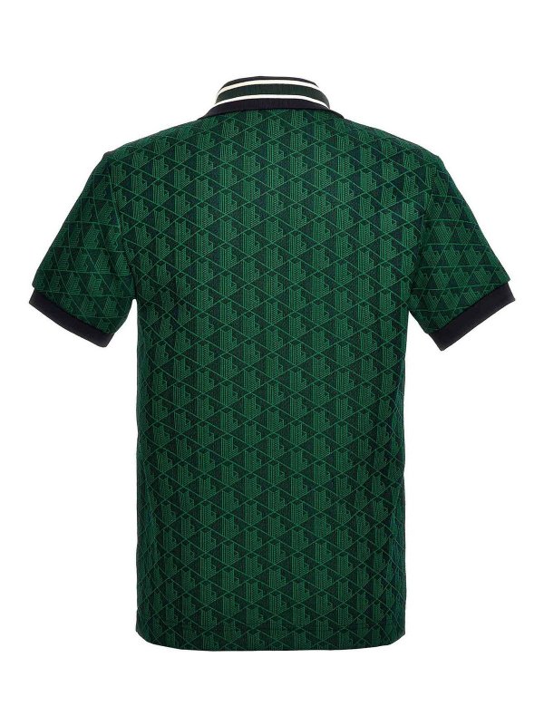 LACOSTE: polo online - Polo Jacquard
