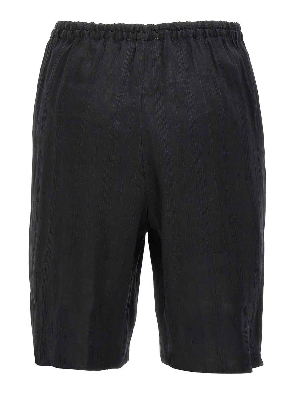 LOULOU STUDIO: トラウザーショーツ online - ショートパンツ - 黒