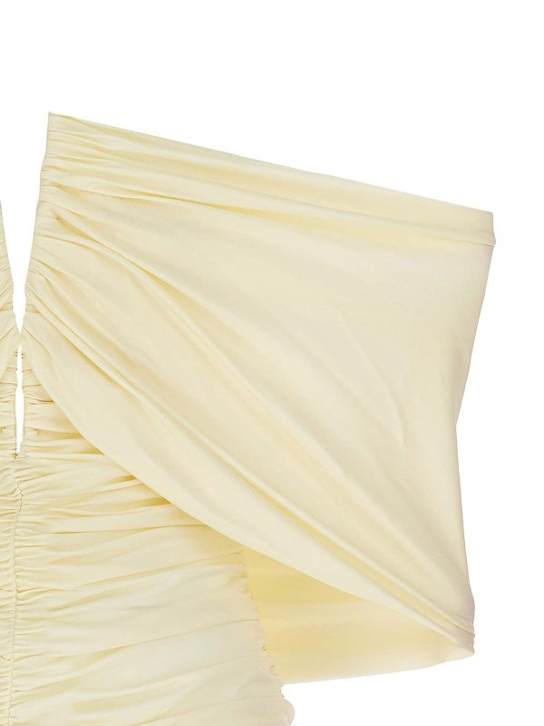 The Best Shops MAGDA BUTRYM: Vestidos media pierna - Vestido Midi - Blanco