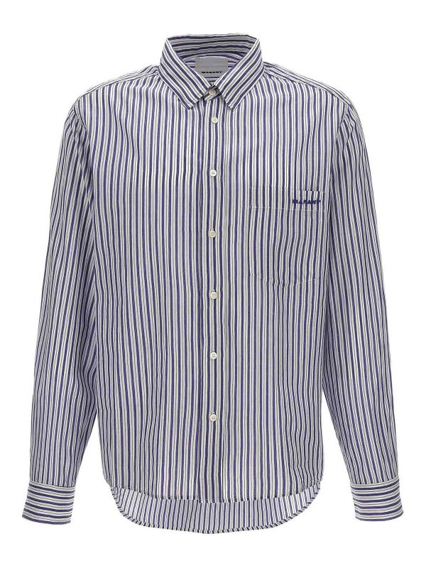 ISABEL MARANT: Camisas - Camisa - Azul Claro