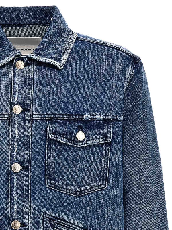The Best Shops ISABEL MARANT: denim jacket - Jango Jacket