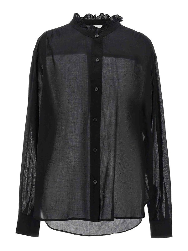 Isabel Marant Etoile: Camisas - Camisa - Negro