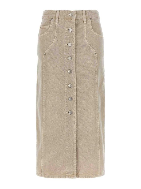 Isabel Marant Etoile: Knee length skirts & Midi - Vandy Skirt
