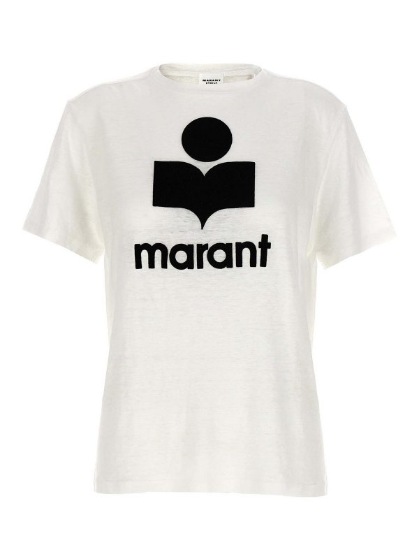 Isabel Marant Etoile: T-shirts - T-Shirt - Blanc
