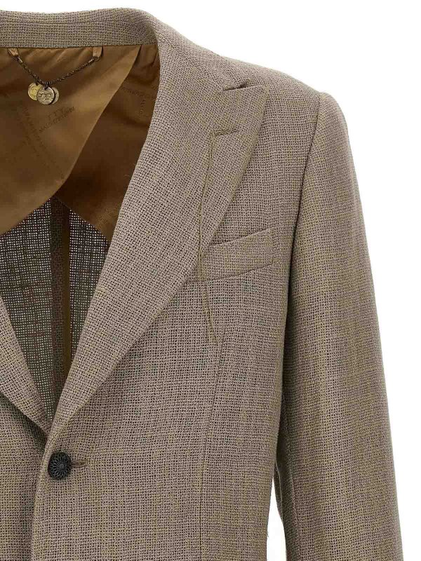 The Best Shops MAURIZIO MIRI: ブレザー - ブレザー - ベージュ