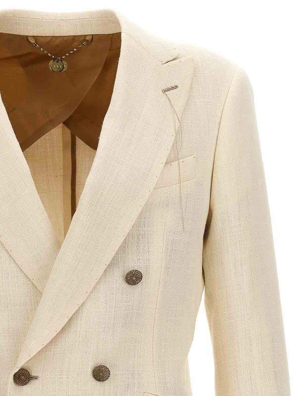 The Best Shops MAURIZIO MIRI: Blazer - Blazer - Blanco