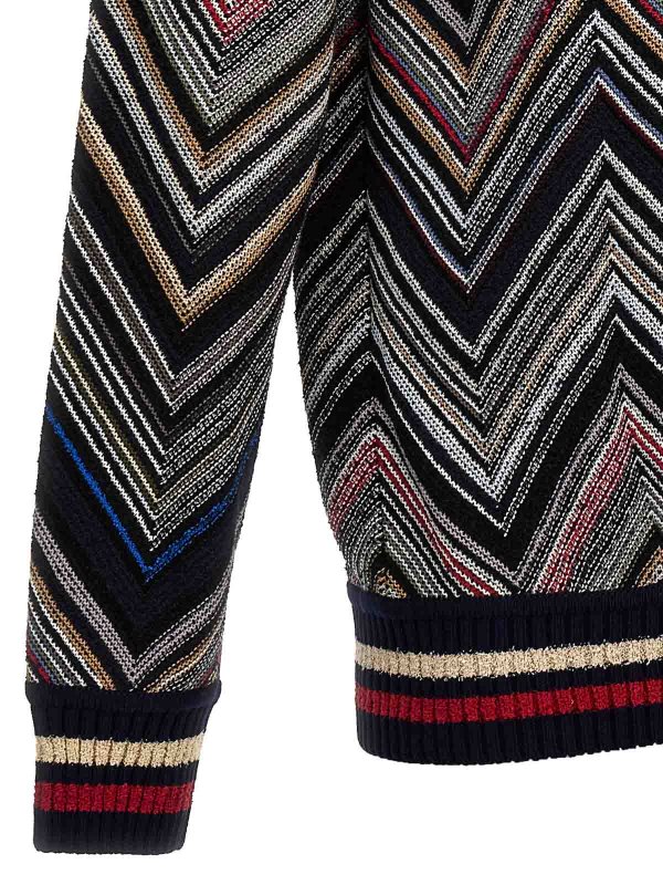 Rundhalspullover - Bunt shop online: MISSONI