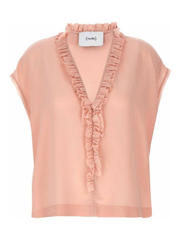 Nude: Blusen - Bluse - Nude