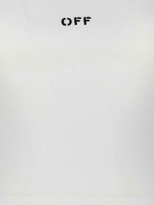 Vestido Corto - Blanco shop online: OFF-WHITE