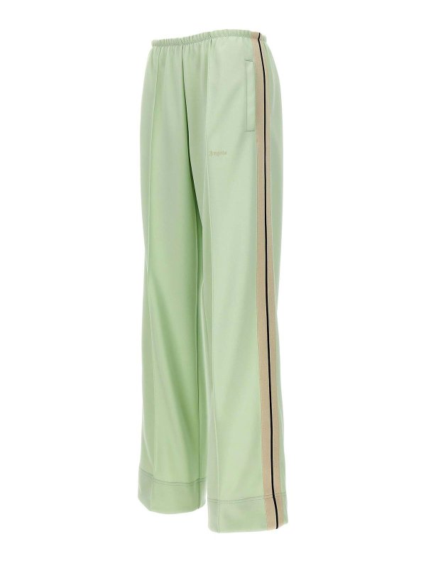 The Best Shops Palm Angels: スウェットパンツ - トラックスーツ ボトムス - 緑