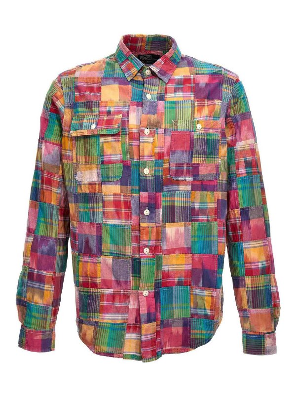 POLO RALPH LAUREN: shirts - Patchwork Shirt