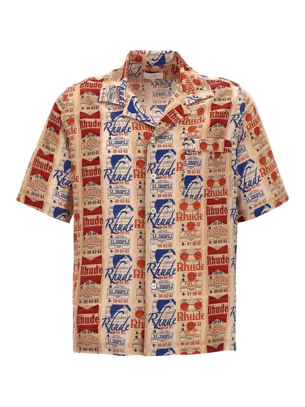 RHUDE: Hemden - Hemd - Bunt
