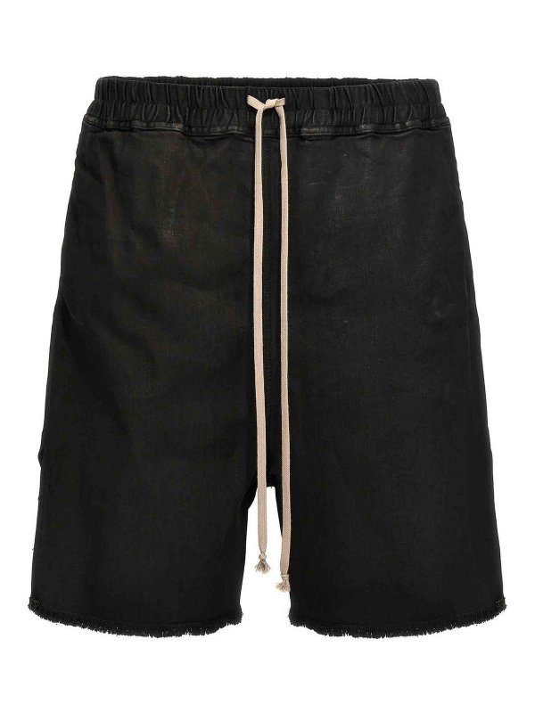 RICK OWENS: pantaloni shorts - Bermuda Long Boxers