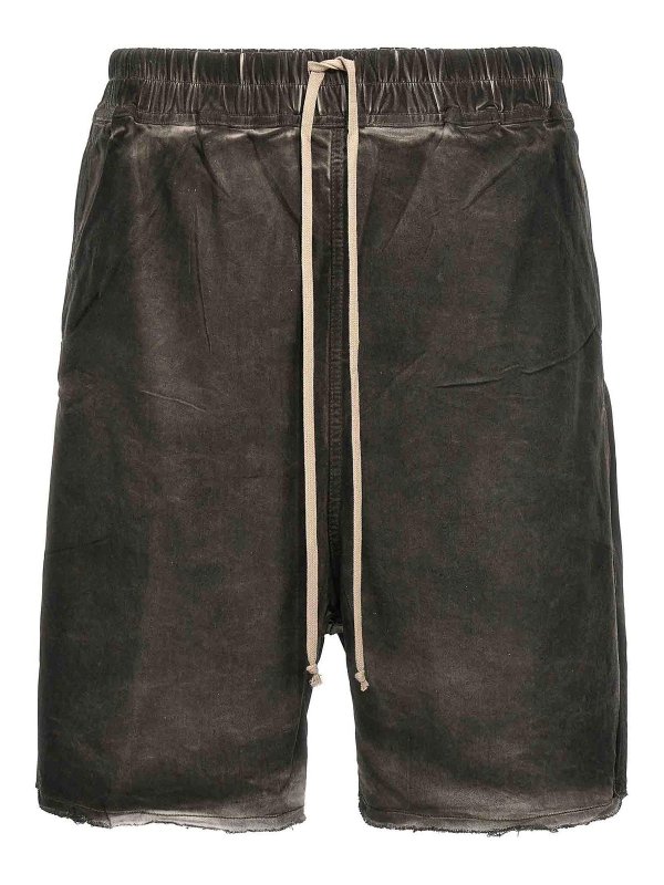 RICK OWENS: Trousers Shorts - Long Boxers Bermuda Shorts
