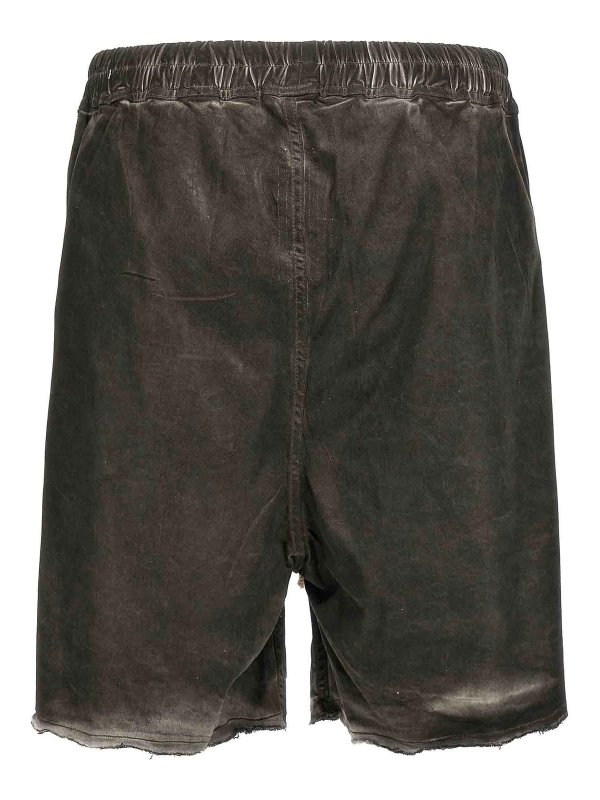 RICK OWENS: Trousers Shorts online - Long Boxers Bermuda Shorts