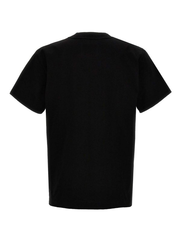 Sacai: T-shirts online - T-Shirt - Schwarz