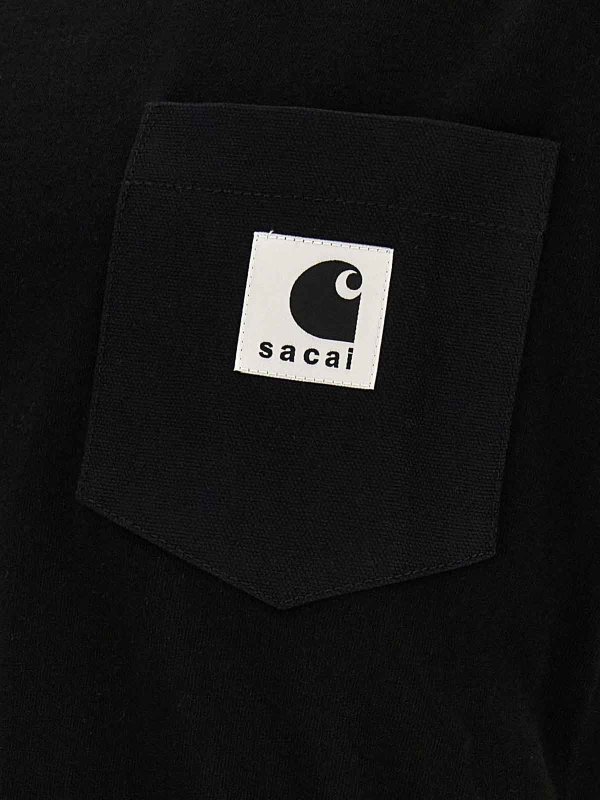 Sacai buy online T-Shirt - Schwarz