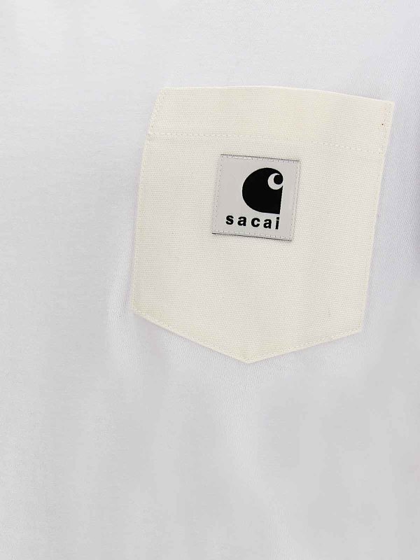 Sacai buy online T-shirt in cotone