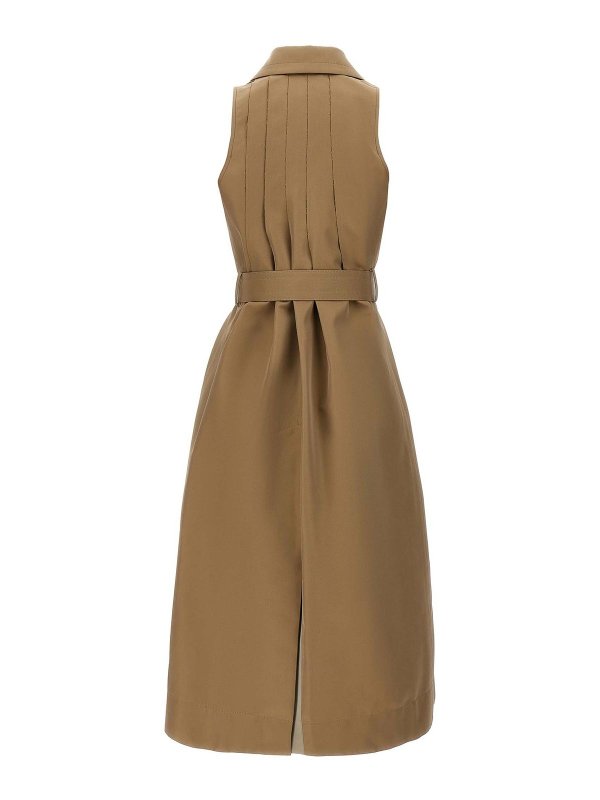 Sacai: Trenchs online - Trench-Coat - Beige