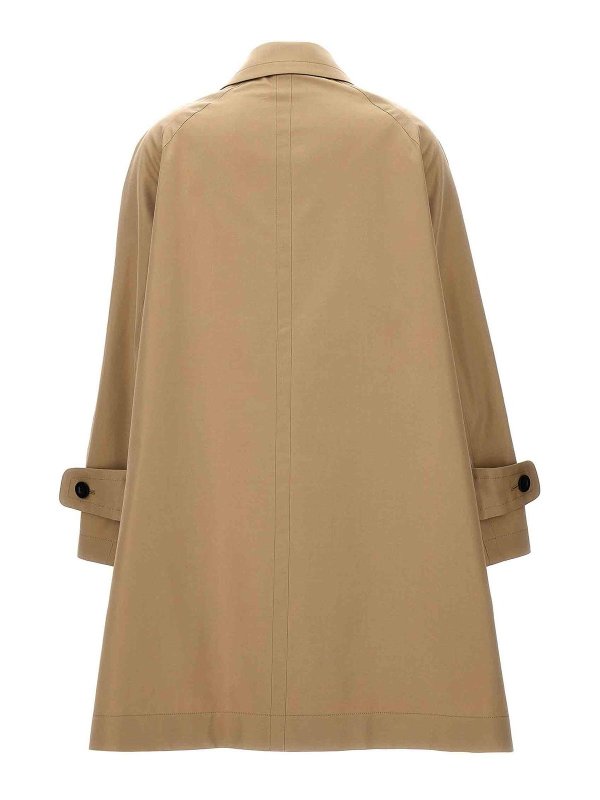Sacai: Trenchs online - Trench-Coat - Beige